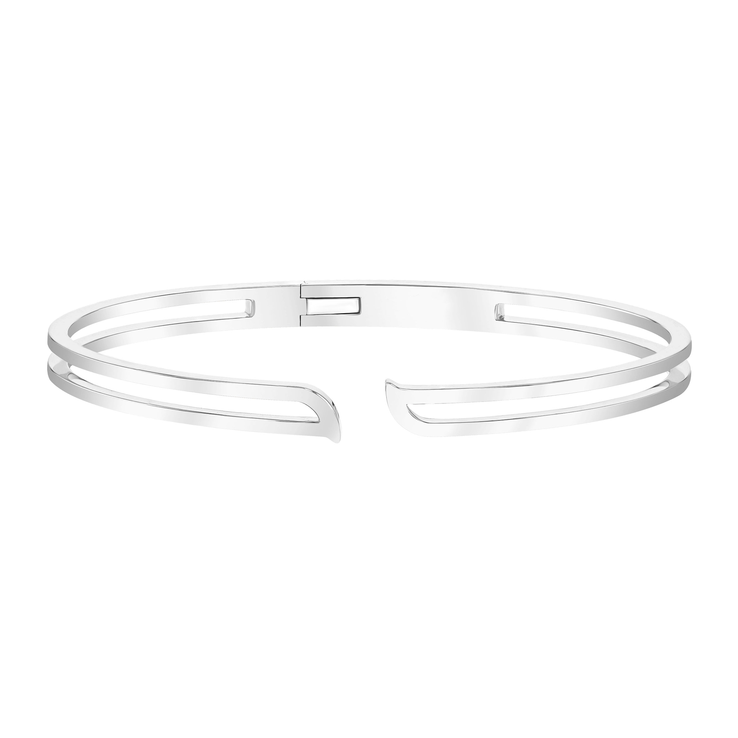 Alif White Gold Bangle