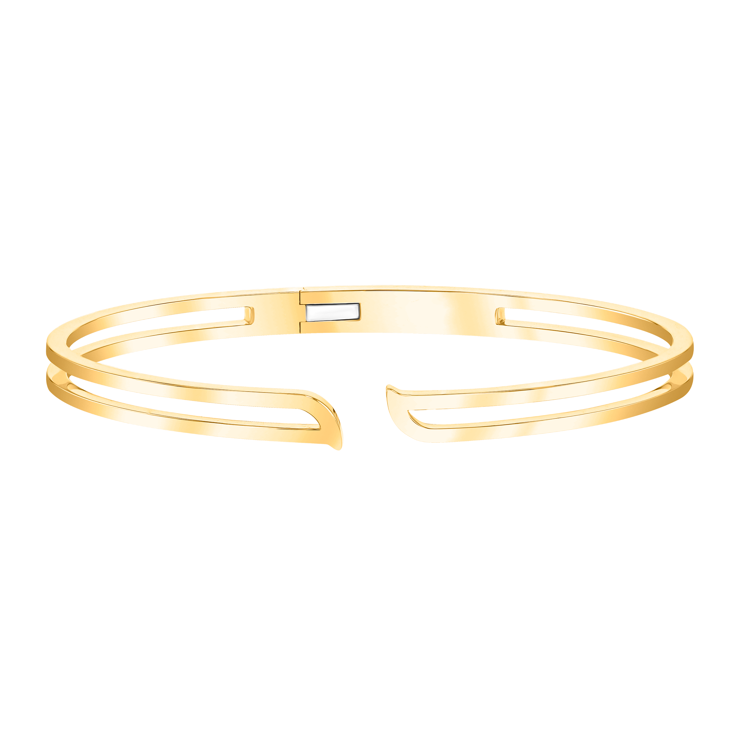 Alif Yellow Gold Bangle