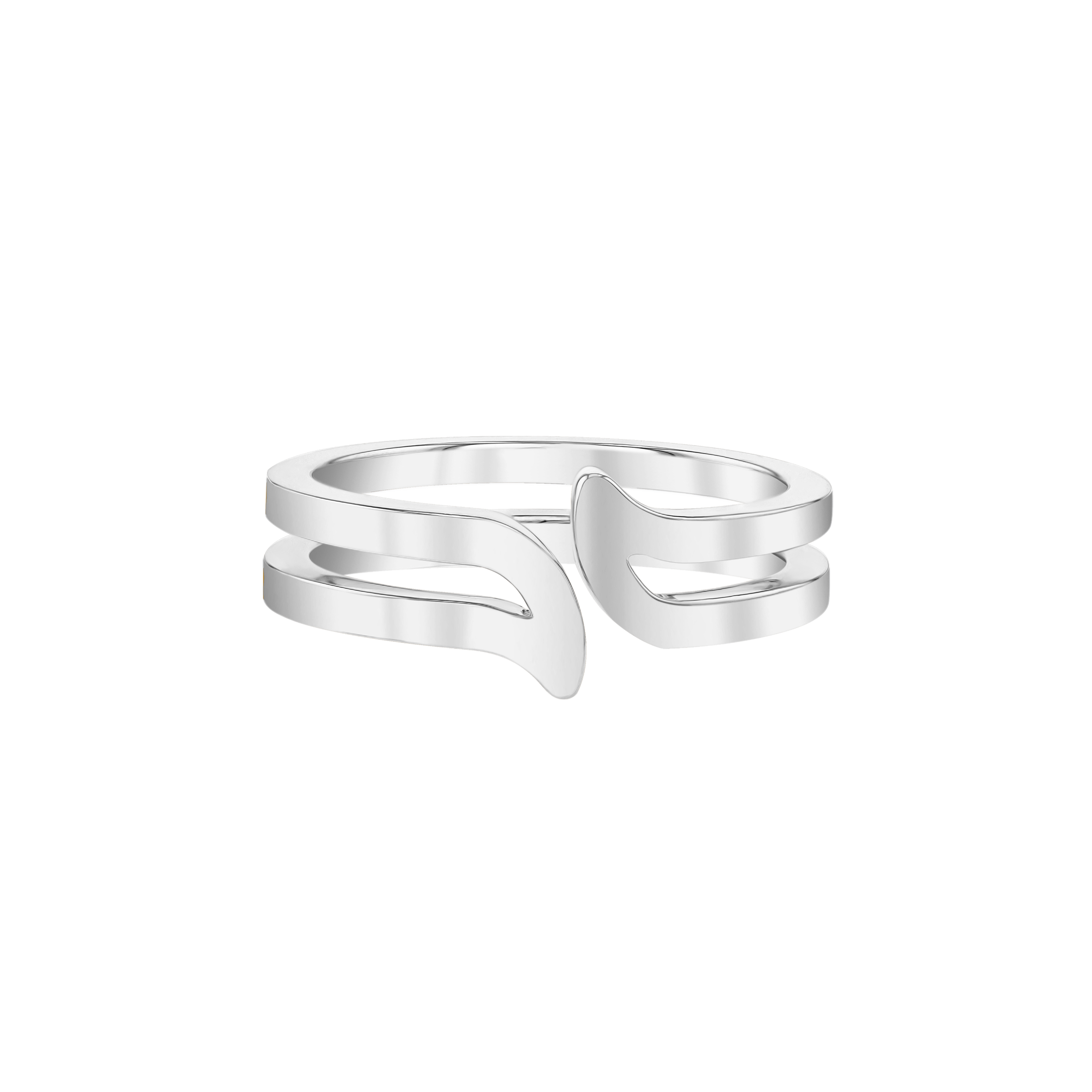 Alif White Gold Ring