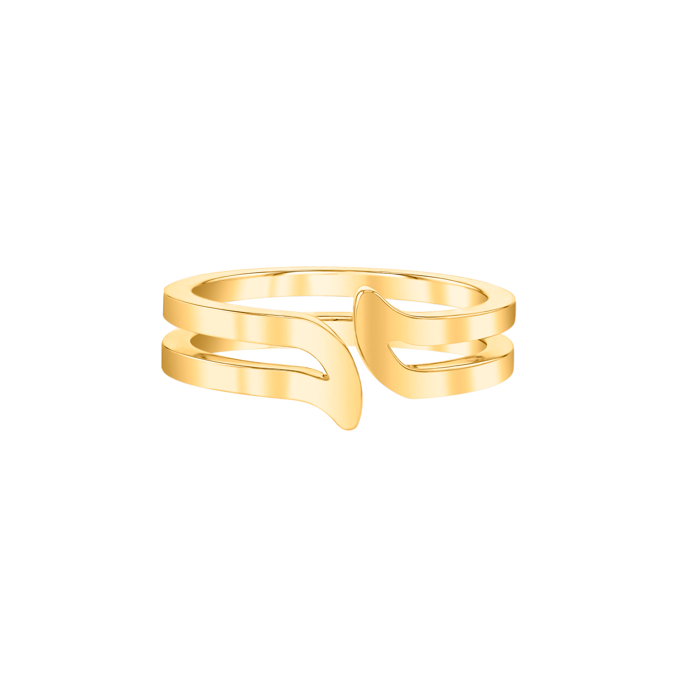 Alif Yellow Gold Ring