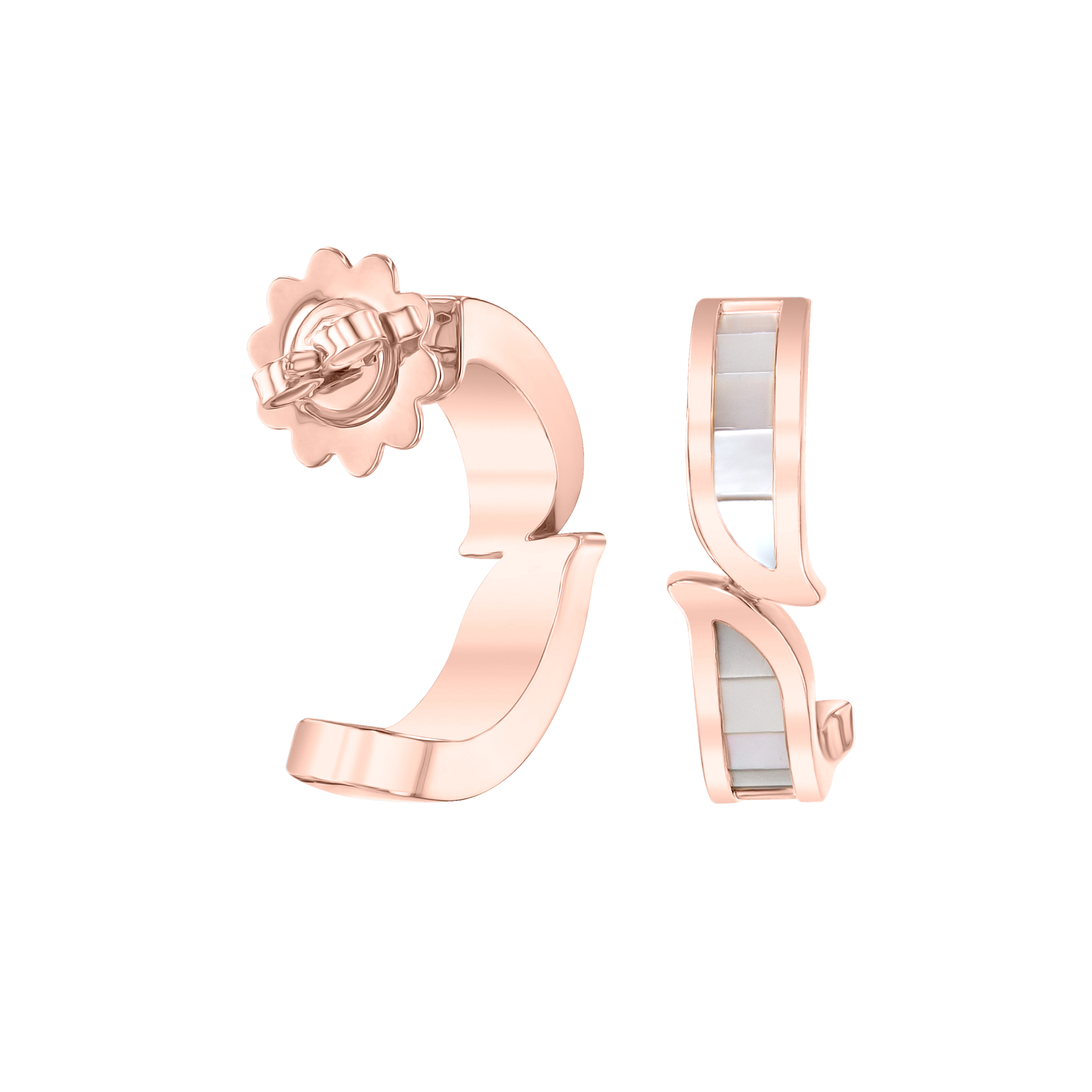 Alif Mother of Pearl Earrings