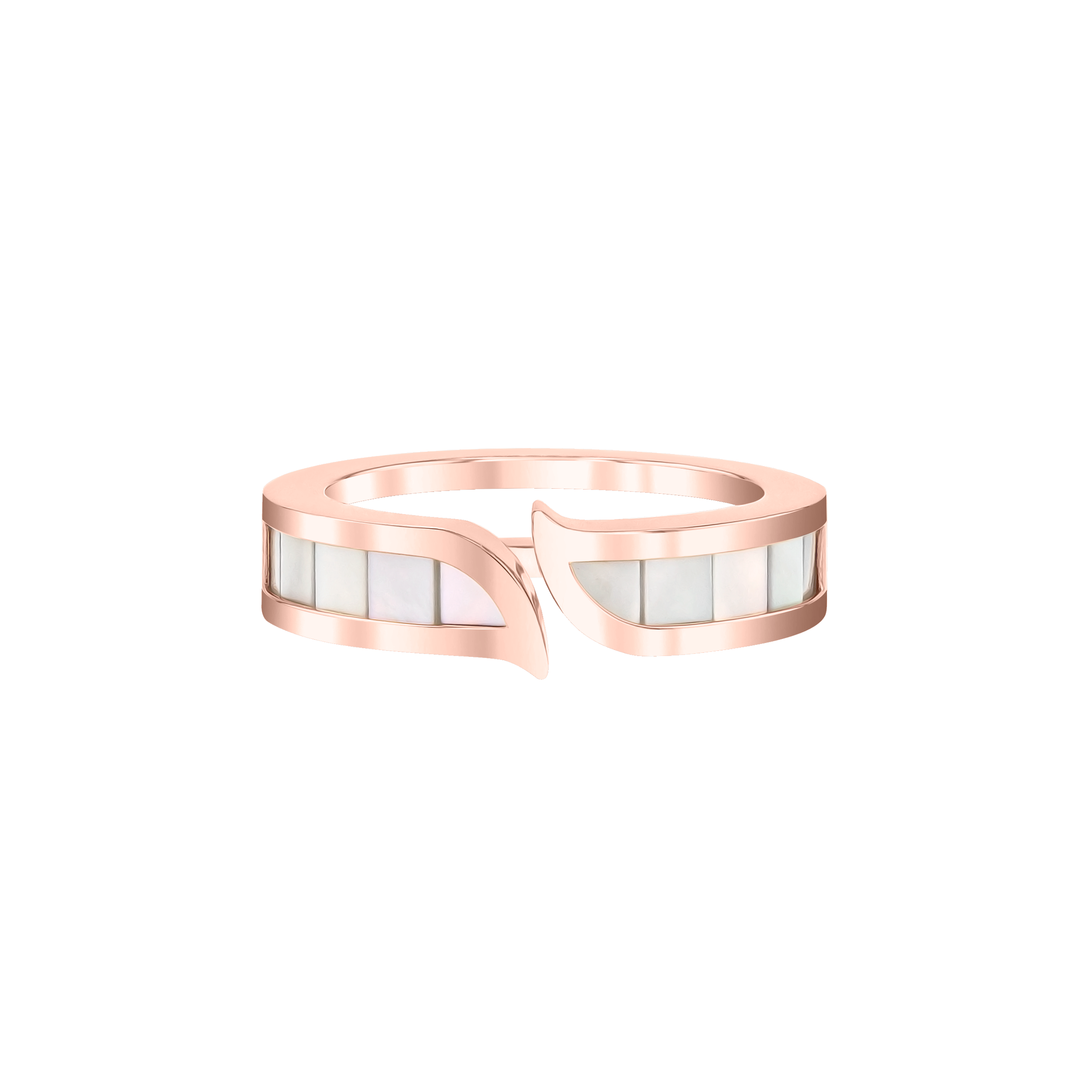Alif Mother of Pearl Ring