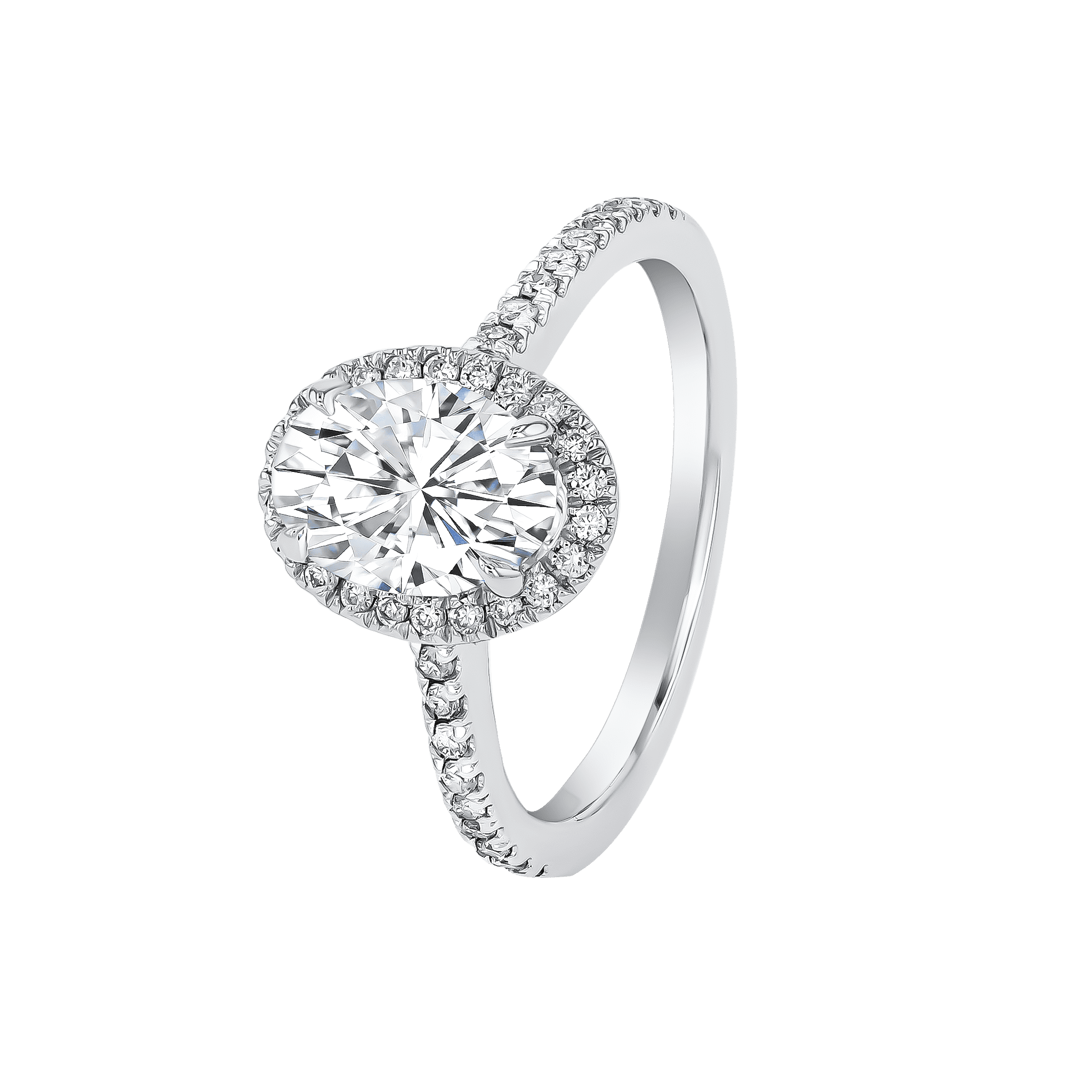 Gaia Revelation 18k White Gold Diamond Ring