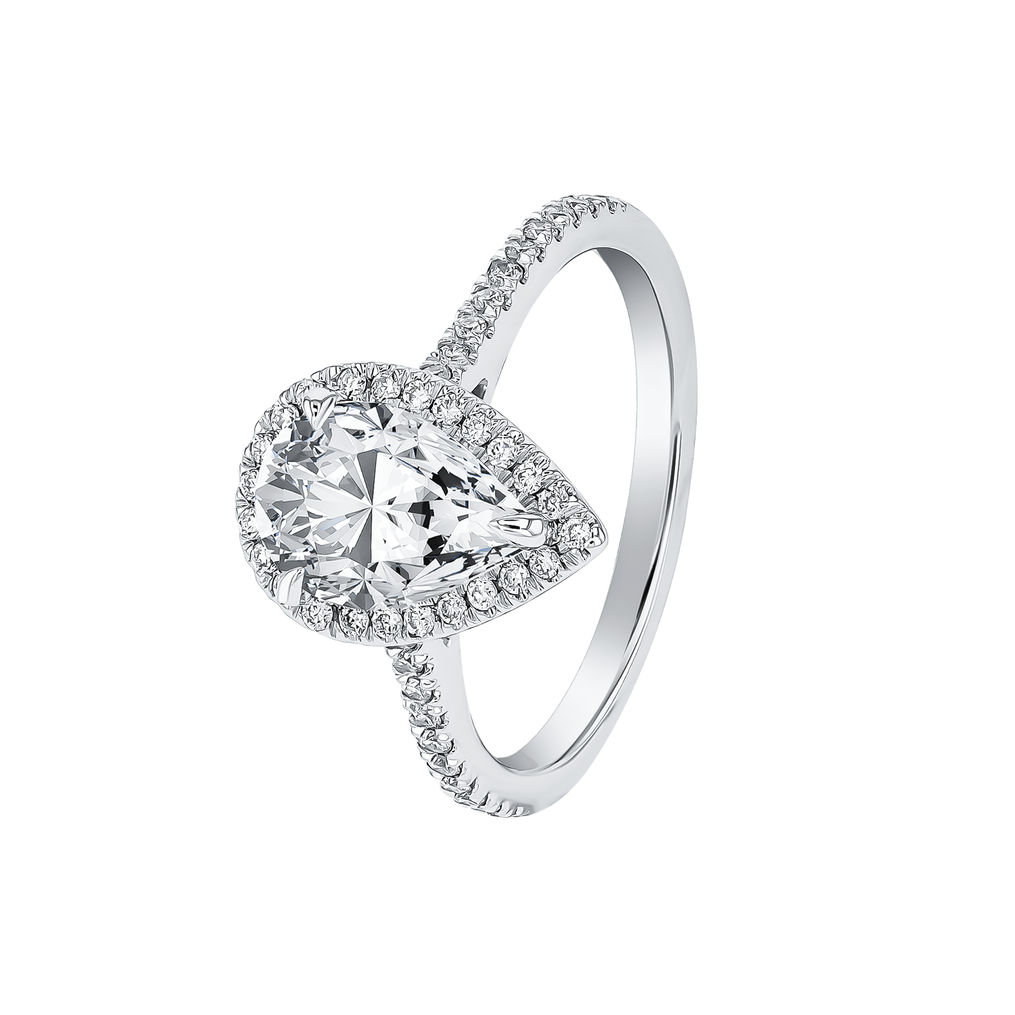 Gaia Revelation 18k White Gold Diamond Ring