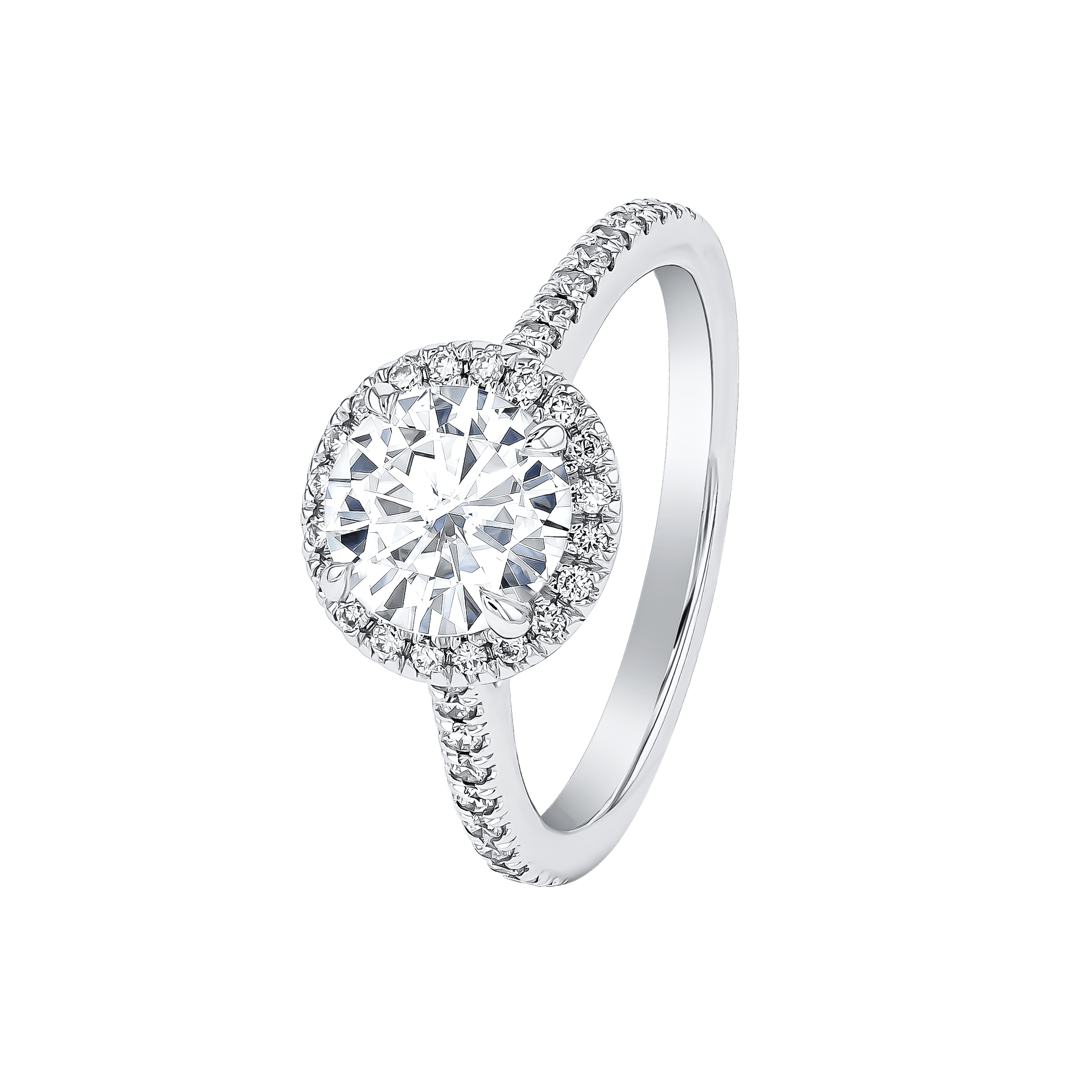 Gaia Revelation 18k White Gold Diamond Ring