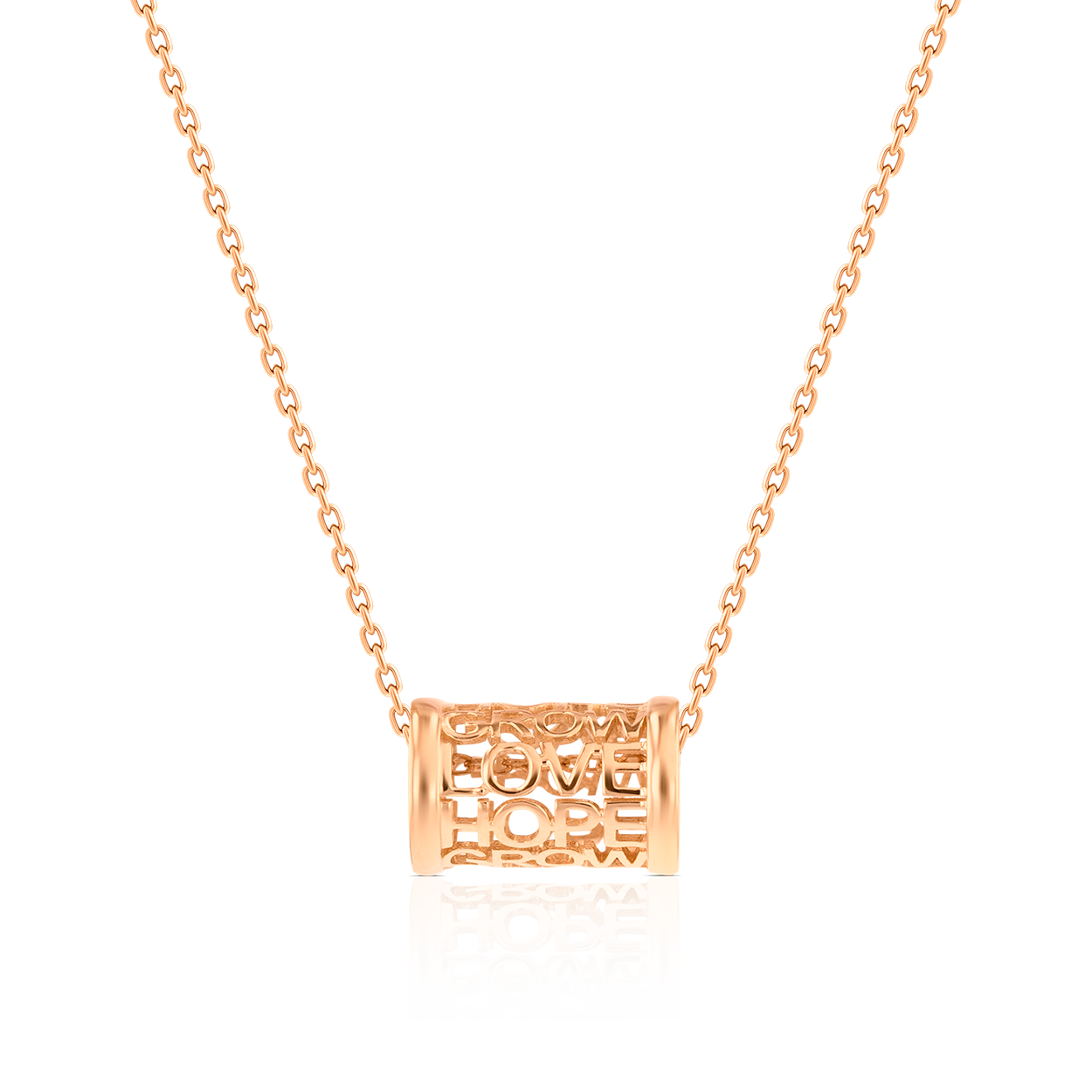Love, Hope, Grow Necklace