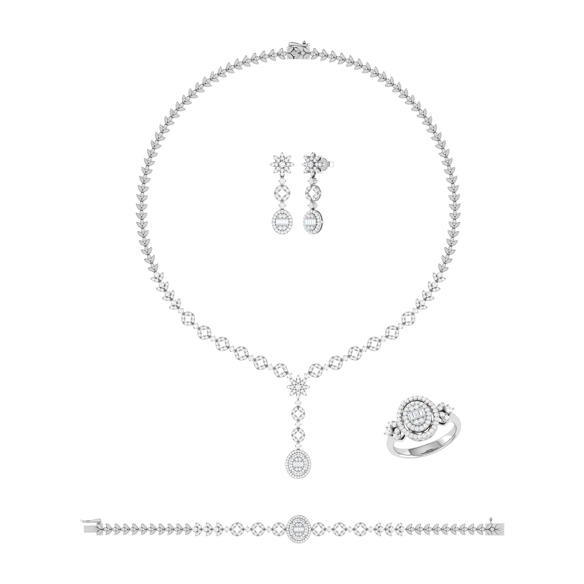 Diamond Bridal Set