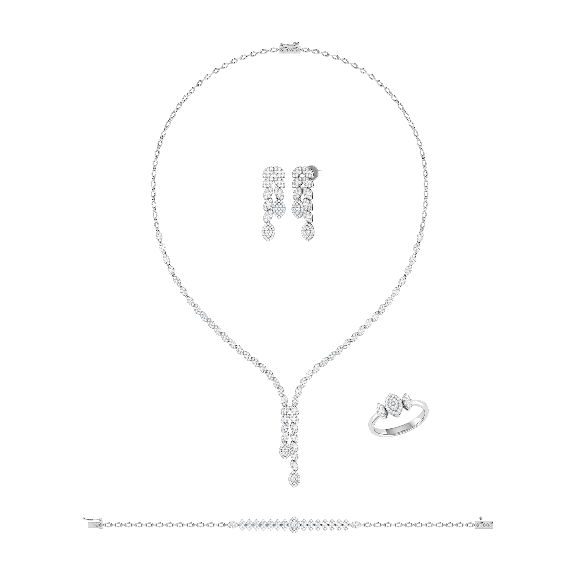 Diamond Bridal Set