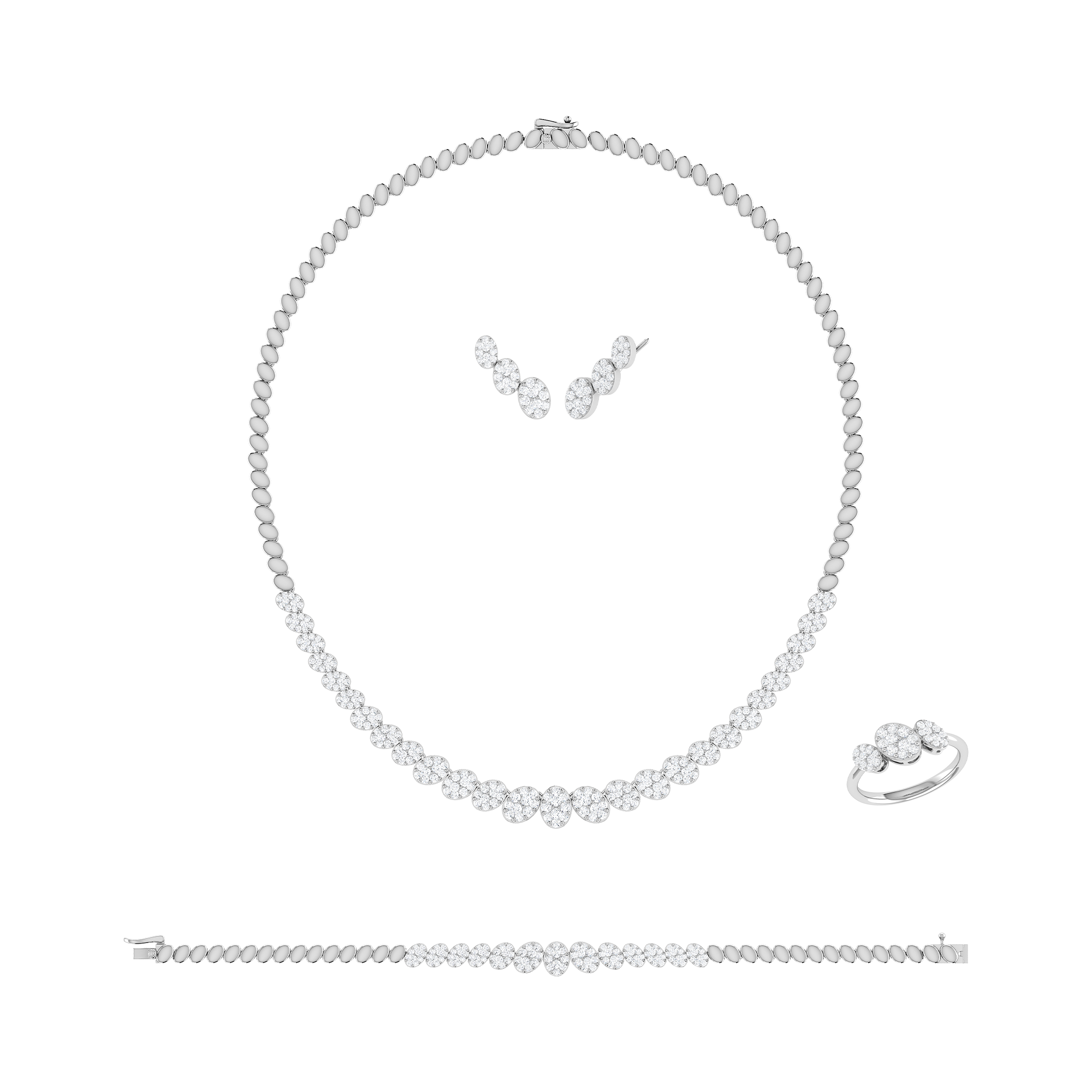 Diamond Bridal Set