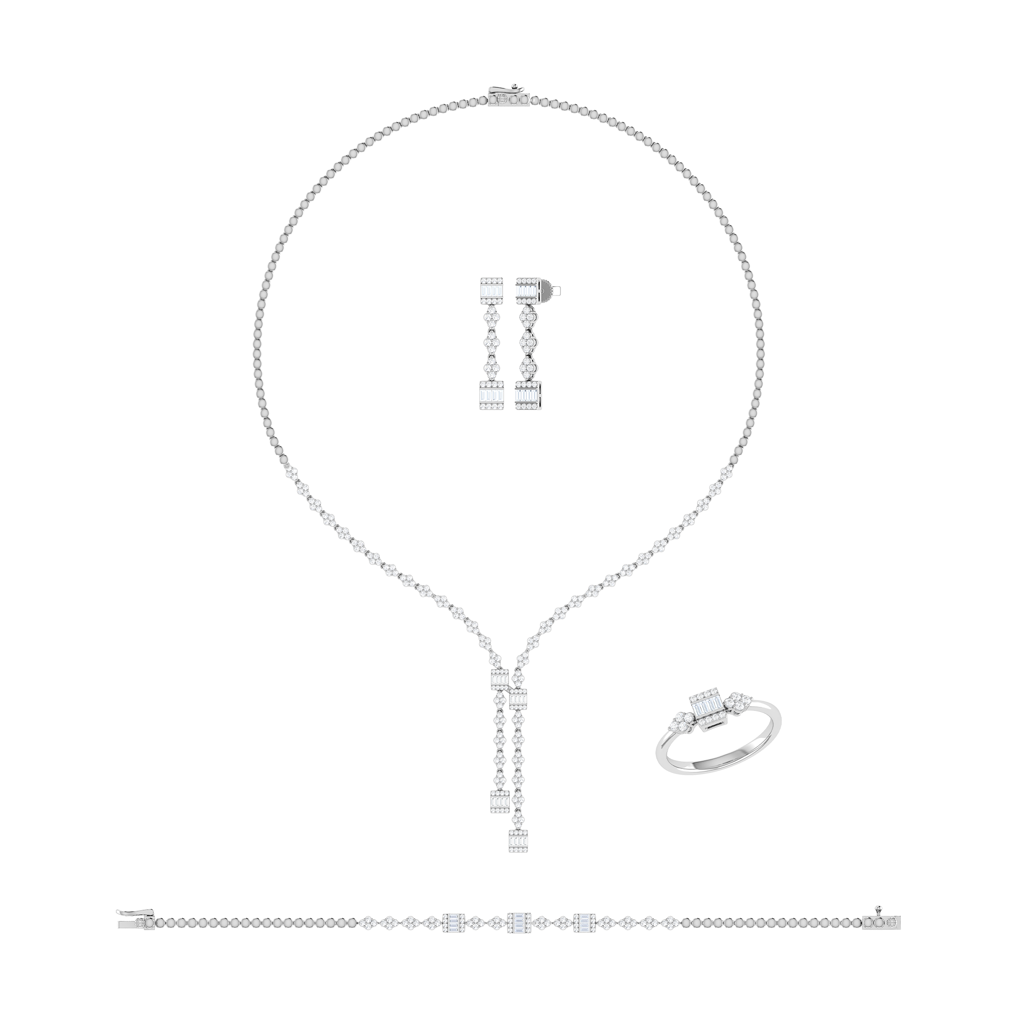 Diamond Bridal Set